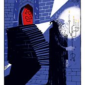 Dracula. Traditional illustration project by Marcelo Escobar - 10.17.2017