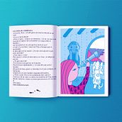 Ilustración libro juvenil.. Un proyecto de Ilustración tradicional y Serigrafía de Mercurial Indigo - 17.10.2017
