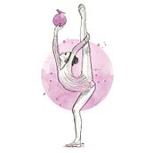 Pinceladas de Rítmica_Tamara Yerofeeva. Un proyecto de Ilustración tradicional de Montse Martín - 17.10.2017