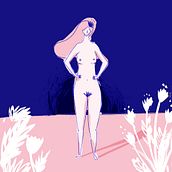 Editoriales para la revista digital "Soy la Zoila". Traditional illustration project by María José Mesías - 10.18.2017