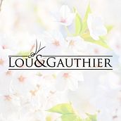 LOU&GAUTHIER · Visual Identity. Br, ing, Identit, Art Direction, Graphic Design, T, and pograph project by Carlos Salar - 02.22.2011