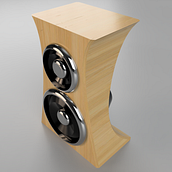 Altavoz HiFi. 3D projeto de Juan Carlos Otero Ortega - 20.10.2017