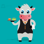 Personaje Vache . Un progetto di Animazione, Animazione di personaggi e Design di Alberto Campa - 08.10.2015