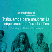 Copywriting web Sendrelevant. Un proyecto de Cop, writing y Marketing de Elena Peinador - 19.02.2017