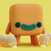 Mascota (proyecto del curso de Zigor). 3D, Animation, and Character Animation project by José Luis Garcia Rivera - 09.10.2017