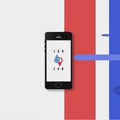 Job Zon. Motion Graphics project by Javier Reinon - 10.22.2017