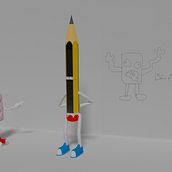 El lápiz artista. Un proyecto de 3D de davmarquez - 23.04.2015