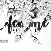 Femme. Edición limitada. Arts, Crafts, Fine Arts, Collage, Design, Interior Design, Traditional illustration, Screen Printing, T, and pograph project by Elena Struch - 10.23.2017