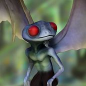 Concept art - 3D creatura de novela grafica. 3D, and Character Design project by Alejandro Figueroa - 07.22.2014