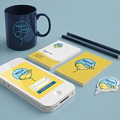 Logo Baleia Kids. Graphic Design project by Claudia Braz Suares - 10.24.2015