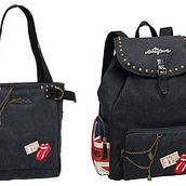 Bag, totebag and case of Rolling Stones. Product Design, and Graphic Design project by Claudia Braz Suares - 10.24.2012
