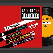 jazzclass.cat. Graphic Design, Web Design, and Music project by Aina Pongiluppi Gomila - 10.25.2017