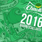 refresca el arte 2016 CHINOTTO. Vector Illustration project by Cesar Veroes - 10.26.2016