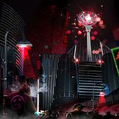 Mi Proyecto del curso: Iniciación al concept art: Dystopia Sweet Dystopia. Design, Set Design, and Traditional illustration project by Victor Surth - 10.26.2017