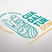 GUADALTUR - Imagen Corporativa. Un progetto di Br, ing, Br, identit e Graphic design di Cristóbal Jiménez Trujillo - 28.10.2017