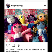Muñecas artesanales. 3D, and Character Design project by Magui Sagastume - 10.29.2017