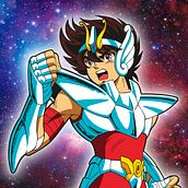 FAN ART SEIYA DE PEGASO. Design, Graphic Design, Traditional illustration, and Vector Illustration project by LUIS CARDENAS - 10.01.2017