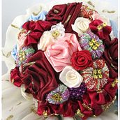 Ramo de flores. Un projet de Création d'accessoires de Golosinas Paravestir - 03.11.2017