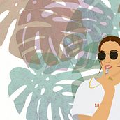 GOD SAVE THE SUMMER . Vector Illustration project by Laura López Gómez - 06.04.2017