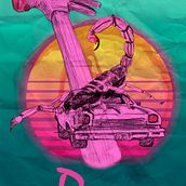 Cartel homenaje Drive. Traditional illustration, and Photo Retouching project by macpa_21 - 11.04.2017