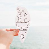 Lettering "Little moments". Lettering project by Alba Luis Riera - 11.05.2017