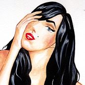  Cómo conquistar a una Pin Up. Traditional illustration project by Begoña Seoane - 11.07.2017