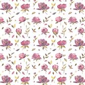 MARÍA FLORES. Pattern Design, and Traditional illustration project by Moises Oliva - 11.07.2017