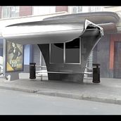 Parada de Autobus. 3D project by Alberto Portuguez Garcia - 11.08.2017
