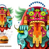 Burger King cartel  . % Carmen Frutos Mayo tarafından hazırlanan Grafik Tasarım, Geleneksel illüstras, on, Pazarlama, Ve Reklamcılık projesi - 11.08.2017