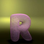 bubble letter. 3D, and Motion Graphics project by Raquel - 06.09.2016