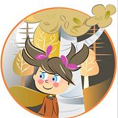 Nuevo personaje Saly. Editorial Design project by sandra Diaz Rodriguez - 11.13.2017