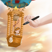 Globo. Un proyecto de Ilustración tradicional de Jinneth Castillo - 11.11.2017
