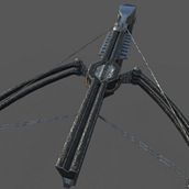 Ballesta lanza shurikens. 3D project by Jenn Scarlett - 05.11.2017