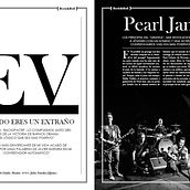 Sección Revista Rolling Stones (Ficticio) . Graphic Design project by Emilio Martín - 11.14.2017