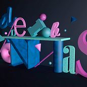Collage 3D. 3D project by Emilio Martín - 11.14.2017