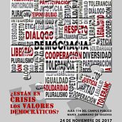 VI ENCUENTRO DE VALORES DEMOCRÁTICOS Y FUERZAS ARMADAS (FAS) |  1º Premio del concurso de carteles. Un projet de Design graphique, Illustration traditionnelle , et Publicité de Lidia Torres Ortiz - 24.10.2017