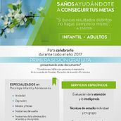Flyer Atenea Psicología . Un proyecto de Diseño gráfico de Patricia Vilches - 15.11.2017