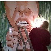 Walls - commissions. Street Art project by Veronica Fausti - 11.15.2017