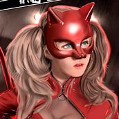  anne takamaki persona 5 . Traditional illustration project by ALDO RAMIREZ TOLENTINO - 11.17.2017