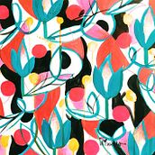 Floral Antipattern . Fine Arts, and Pattern Design project by July Macuada - 08.01.2017