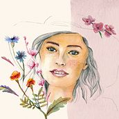 Mi Proyecto del curso: Retrato ilustrado en acuarela. Un progetto di Illustrazione tradizionale di Olga Grinko - 18.11.2017