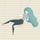 4° Certamen Nacional de Carteles de Animación a la Lectura #LasRozasLee. Ilustração tradicional e Ilustração digital projeto de Laura Pastor - 11.04.2019