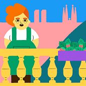 Sowing life in the cities. Animation, Character Animation, and Art Direction project by Caramel - 11.20.2017
