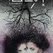 Mi Proyecto final, el cartel de IBEYI.. Un proyecto de Ilustración tradicional, Caligrafía, Collage, Diseño gráfico, Fotografía y Post-producción fotográfica		 de Carol Reina - 21.11.2017