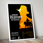 Robert Redford [Cartel]. Een project van Grafisch ontwerp y Vectorillustratie van Gabriel Cronauer - 15.01.2016