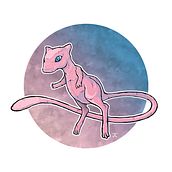 Ilustración Digital - Mew. Character Design, Traditional illustration, and Digital Illustration project by Jorge Barroso - 11.22.2017