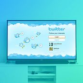 Twitter App para Smart TV. Un progetto di Design dell’informazione, Design interattivo e UX / UI di Andres Rigo - 22.11.2017