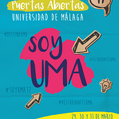 Jornadas de Puertas Abiertas - UMA 2017. Een project van Film, video en televisie,  Ontwerp, Grafisch ontwerp, Fotografie, Traditionele illustratie y Social media van Vanesa Bueno Sánchez - 22.04.2017
