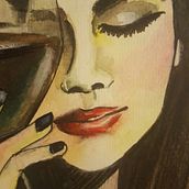 Él VINO y curó todo. Fine Arts project by lucia_llorente - 06.09.2016