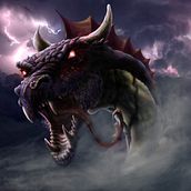 Blitz & Thunder Dragon pet.. Een project van Traditionele illustratie van Sergio Bravo Alvarez - 23.11.2017